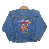 WOODLAKE Rock N Roll Marathon Mens Denim Jacket Blue S