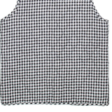 C & A Womens Blazer Waistcoat Black Gingham M