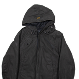 G-STAR Mens Chore Coat Brown Hooded L