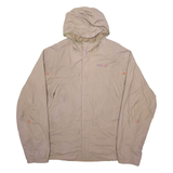 TIMBERLAND Mens Rain Coat Beige Nylon Hooded XL