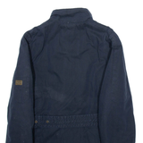 DIESEL Sherpa Lined Womens Overcoat Coat Blue M