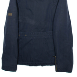 DIESEL Sherpa Lined Womens Overcoat Coat Blue M