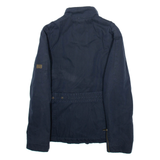 DIESEL Sherpa Lined Womens Overcoat Coat Blue M