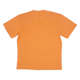 KARL KANI Mens T-Shirt Orange Crew Neck L