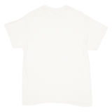 GILDAN Mens T-Shirt Cream Crew Neck M