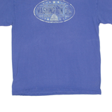 GILDAN Washington DC Mens T-Shirt Blue Crew Neck L