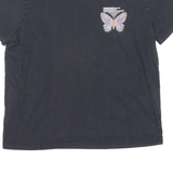 Butterfly Effect Mens T-Shirt Black Crew Neck S