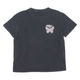 Butterfly Effect Mens T-Shirt Black Crew Neck S