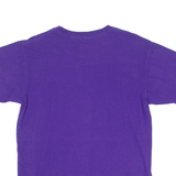 GILDAN Mens T-Shirt Purple Crew Neck L