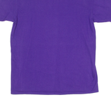 GILDAN Mens T-Shirt Purple Crew Neck L