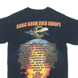 GILDAN Kiss Mens T-Shirt Black Crew Neck S