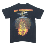GILDAN Kiss Mens T-Shirt Black Crew Neck S