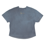 KARL KANI Womens T-Shirt Grey Crew Neck L