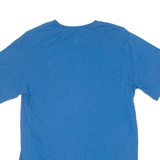 NIKE Mens T-Shirt Blue Crew Neck S