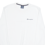 CHAMPION Mens Sweatshirt White S