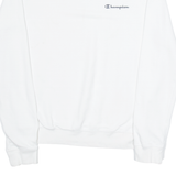 CHAMPION Mens Sweatshirt White S