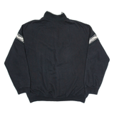 E.B COMPANY Mens Sweatshirt Black 1/4 Zip M