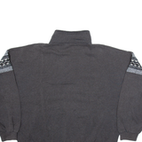 SUN CITY Mens Sweatshirt Grey High Neck L