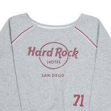 HARD ROCK CAFE Mens Sweatshirt Grey XS
