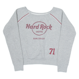 HARD ROCK CAFE Mens Sweatshirt Grey XS