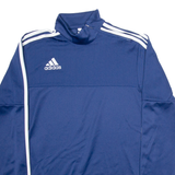 ADIDAS Mens Sweatshirt Blue High Neck S