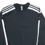 ADIDAS Mens Sweatshirt Black S