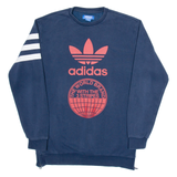 ADIDAS Mens Sweatshirt Blue S