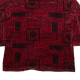 HESS NATUR Mens Sweatshirt Red High Neck M