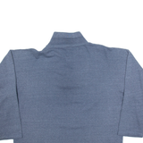 Baseball American League Mens Sweatshirt Blue 1/4 Zip USA L