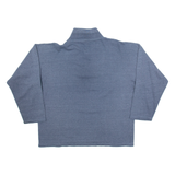 Baseball American League Mens Sweatshirt Blue 1/4 Zip USA L