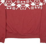 ENGELBERT STRAUSS Womens Sweatshirt Maroon M