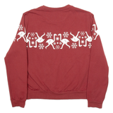 ENGELBERT STRAUSS Womens Sweatshirt Maroon M