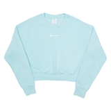 CHAMPION Crop Womens Sweatshirt Green M