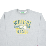 CHAMPION Wright Dayton Ohio State Mens Sweatshirt Grey USA XL