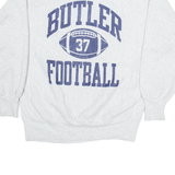 CHAMPION Butler Football Mens Sweatshirt Grey USA XL