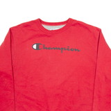 CHAMPION Mens Sweatshirt Red L