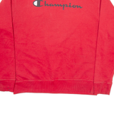 CHAMPION Mens Sweatshirt Red L