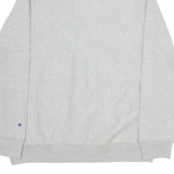 CHAMPION SJU Mens Sweatshirt Grey 1/4 Zip M
