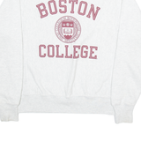 CHAMPION Boston College Mens Sweatshirt Grey USA S