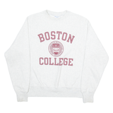 CHAMPION Boston College Mens Sweatshirt Grey USA S