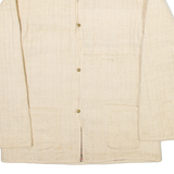 Handmade Womens Jacket Beige S