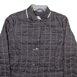 NAUTICA Womens Quilted Jacket Grey M