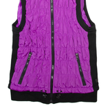 CALVIN KLEIN Womens Quilted Gilet Pink S
