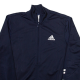ADIDAS Mens Track Jacket Blue S