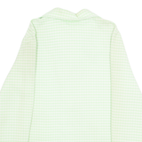 Womens Jacket Green Gingham M