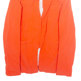 SANDRO Womens Blazer Jacket Orange Viscose M