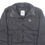 ADIDAS Womens Puffer Jacket Black M