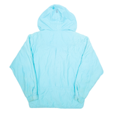 TENSON Womens Pullover Coat Blue Hooded L