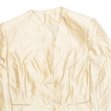 Womens Blazer Jacket Gold S