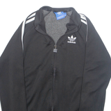 ADIDAS Womens Track Jacket Black XS
